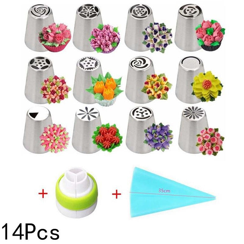 27-Piece Russian Pastry Tip Set