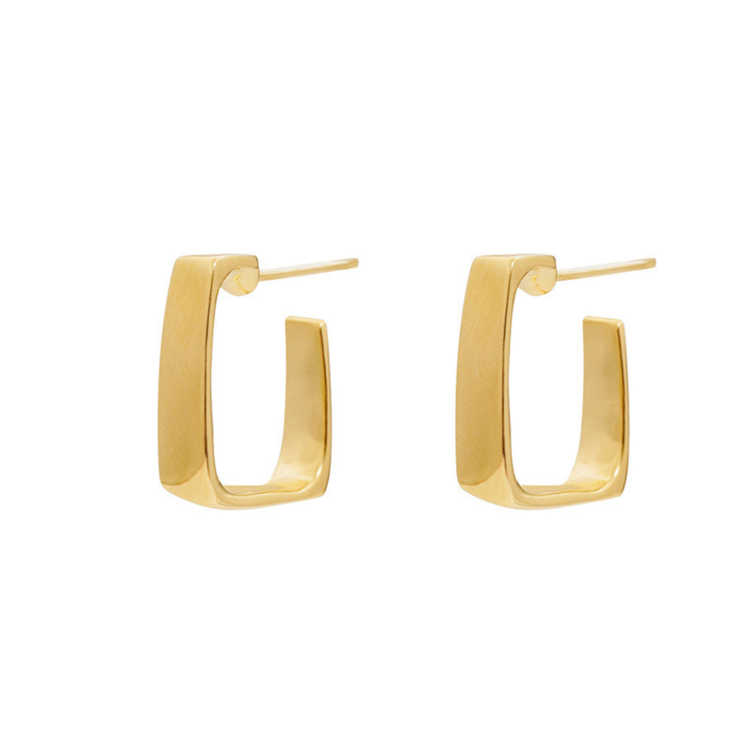 Stanley Gold-Plated Earrings