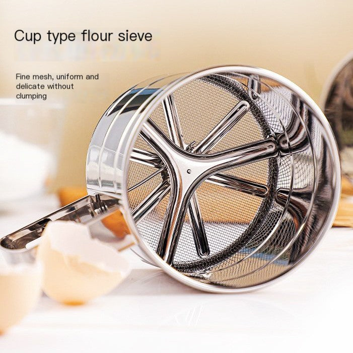 Premium Handheld Flour Sieve