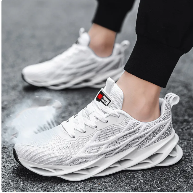 Breathable Mesh Sneakers with Cushioned Sole