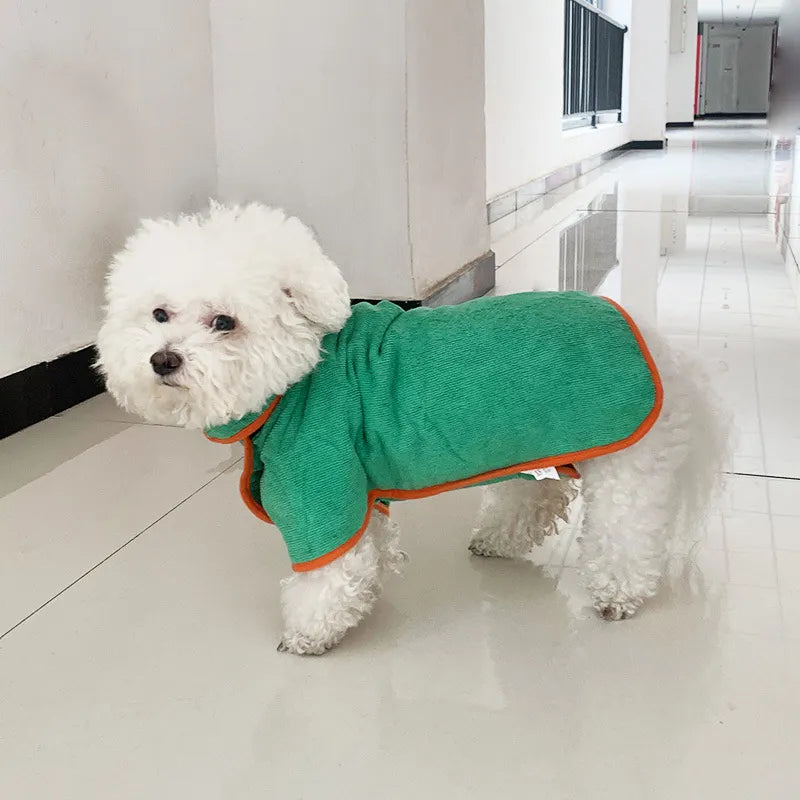 Luxury Pet Bathrobe - Fast Drying Microfiber