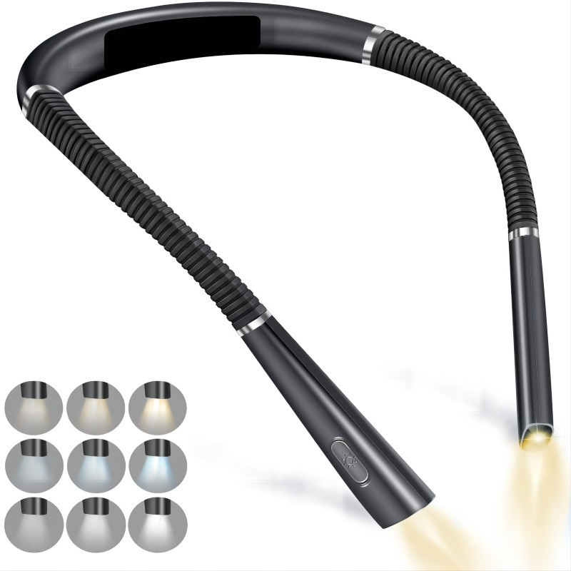 LED Neck Reading Lamp with Eye Protection