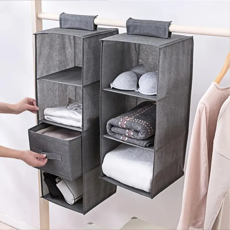 Layers Wardrobe Hanging Storage Organizer