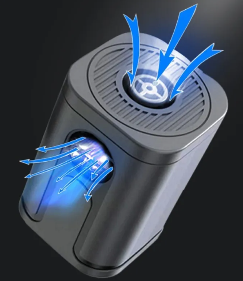 Wireless Vacuum Compression Storage System with Travel Backpack