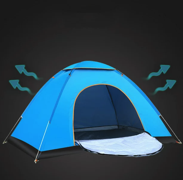 Instant Pop-Up Camping Tent - 2-3 Person Waterproof Shelter