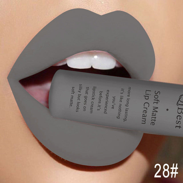Matte Liquid Lip Gloss - Long-Lasting Non-Fading Finish