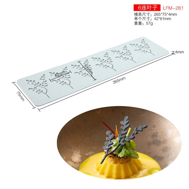 Geometric Oval Lace Silicone Tableware Mat