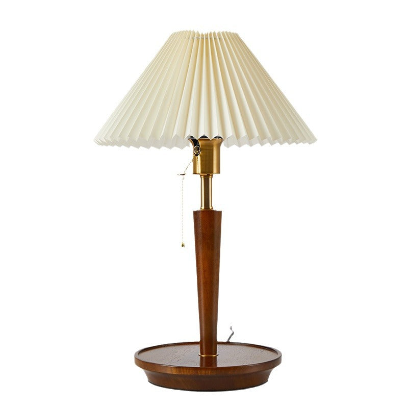 Nordic Pleated Bedside Lamp