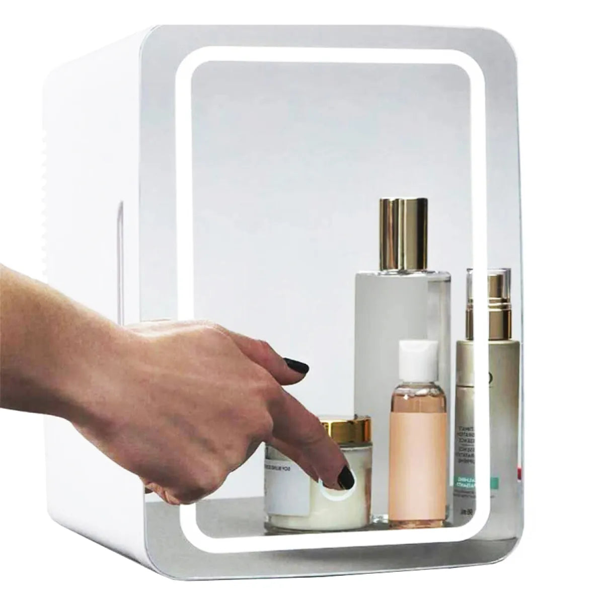 Luxury Mini Beauty Fridge with Dual Temperature Control