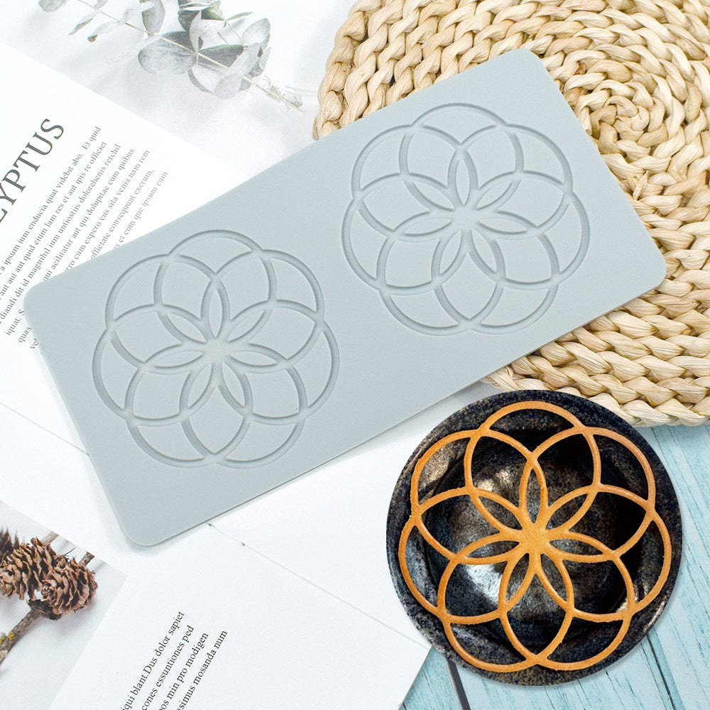Artisan Leaf Lace Silicone Mold