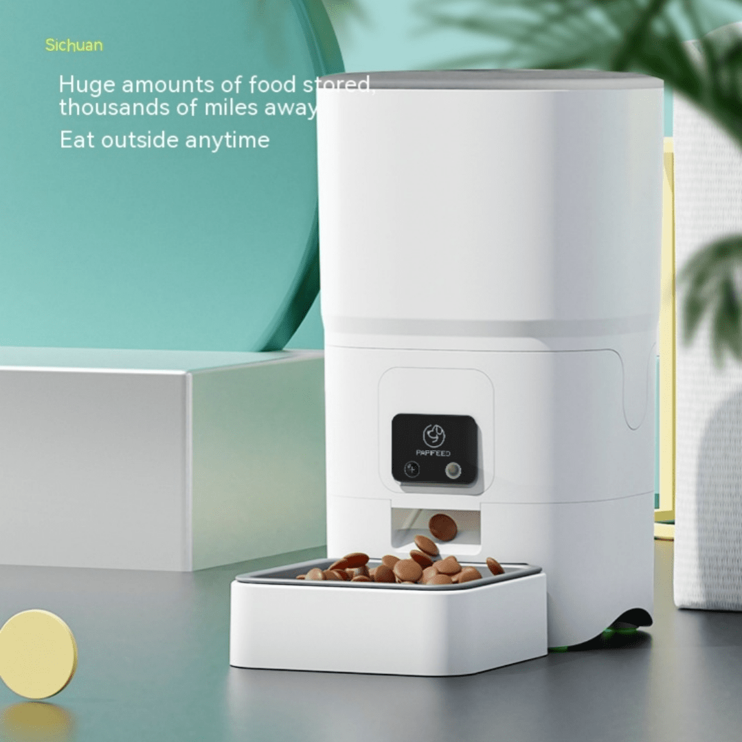 6L Smart Automatic Pet Feeder with Remote WiFi Control - WowStore.live