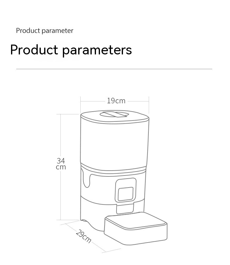 6L Smart Automatic Pet Feeder with Remote WiFi Control - WowStore.live