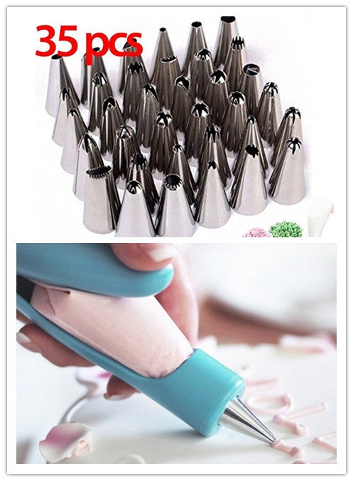 Professional Cake Decorating Pen Set - 11 Pieces