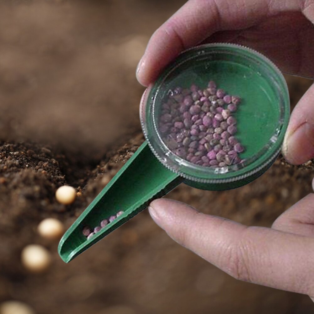 Precision Seed Planter with 5-Setting Adjustable Dial