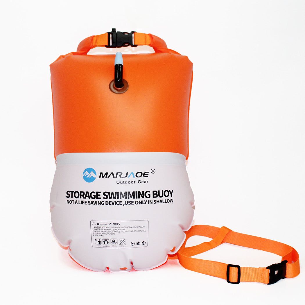 Waterproof Inflatable Swimming Bag with Storage