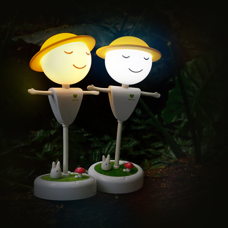 Scarecrow LED Night Light with USB Charging