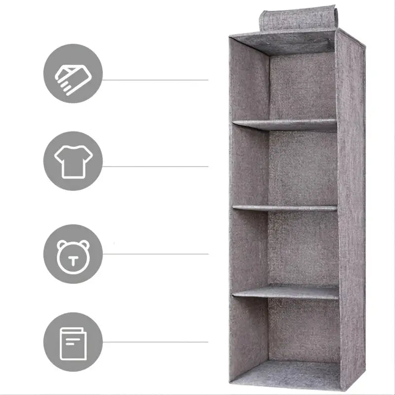 Layers Wardrobe Hanging Storage Organizer