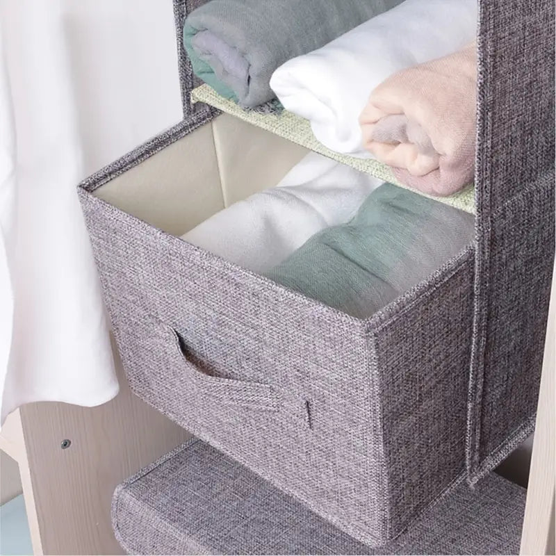 Layers Wardrobe Hanging Storage Organizer