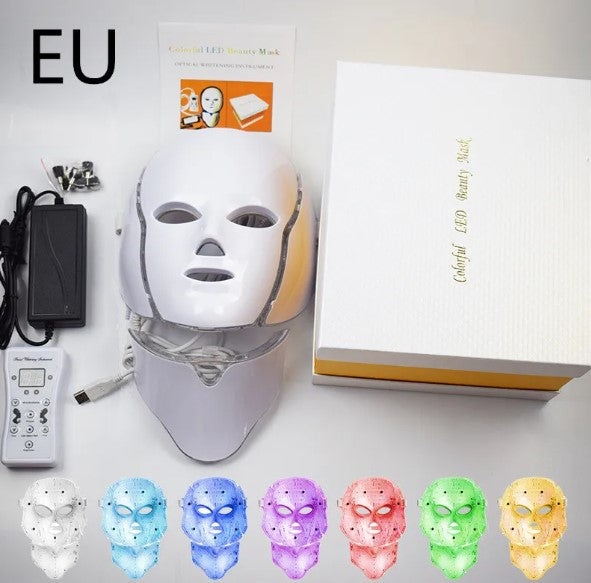 Seven Color LED Light Beauty Mask