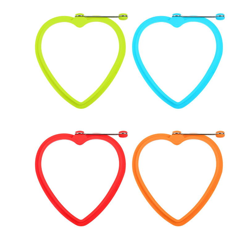 Heart & Star Silicone Egg Rings