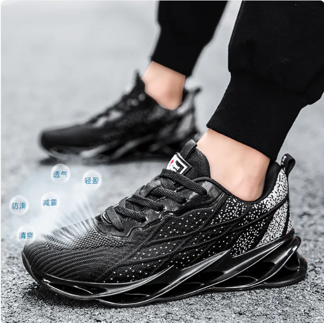 Breathable Mesh Sneakers with Cushioned Sole