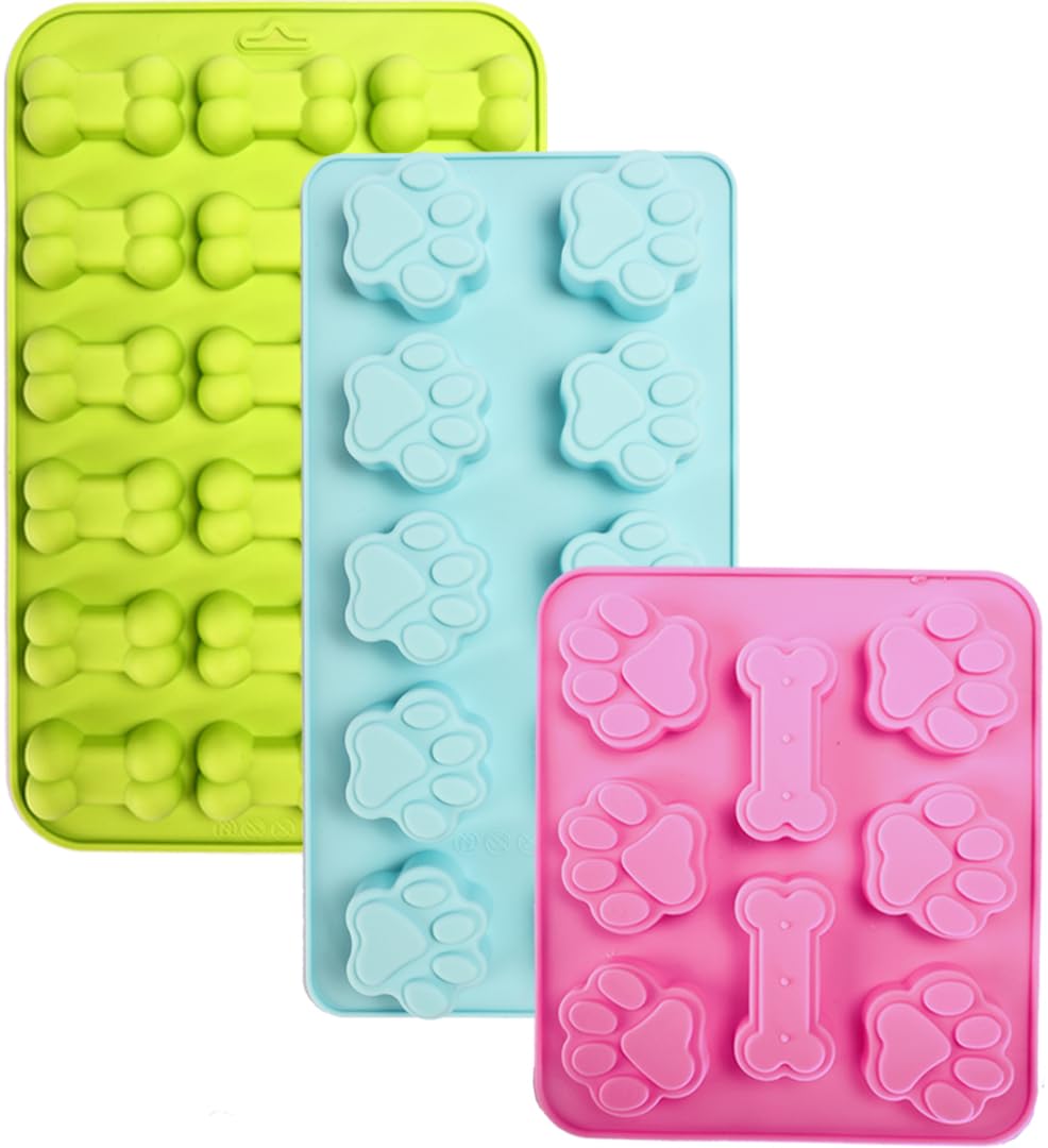 Luxury Silicone Mold Set - Paw & Bone Design
