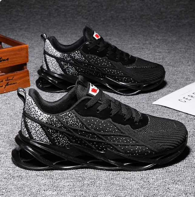Breathable Mesh Sneakers with Cushioned Sole