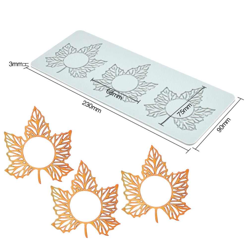 Artisan Leaf Lace Silicone Mold