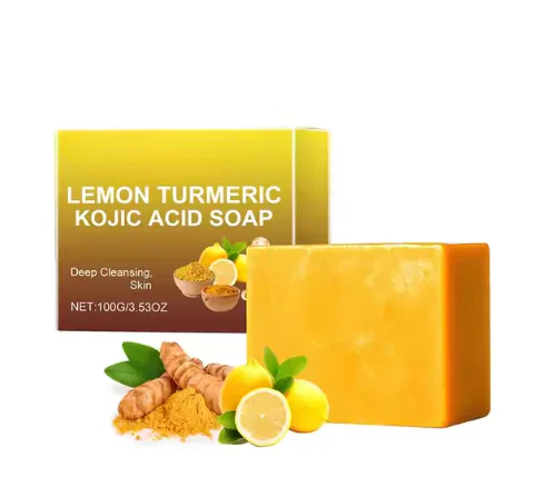 Lemon Turmeric Kojic Brightening Soap