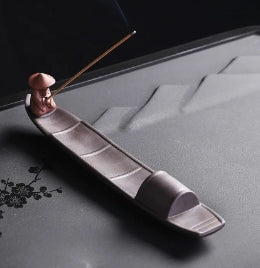 Vintage Fisherman Incense Holder with Creative Design (One Piece)