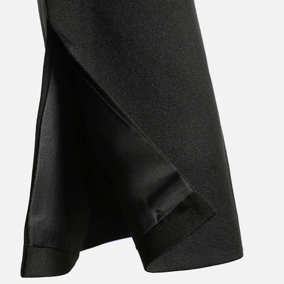 Black Oversized Cropped Blazer with Stand Collar