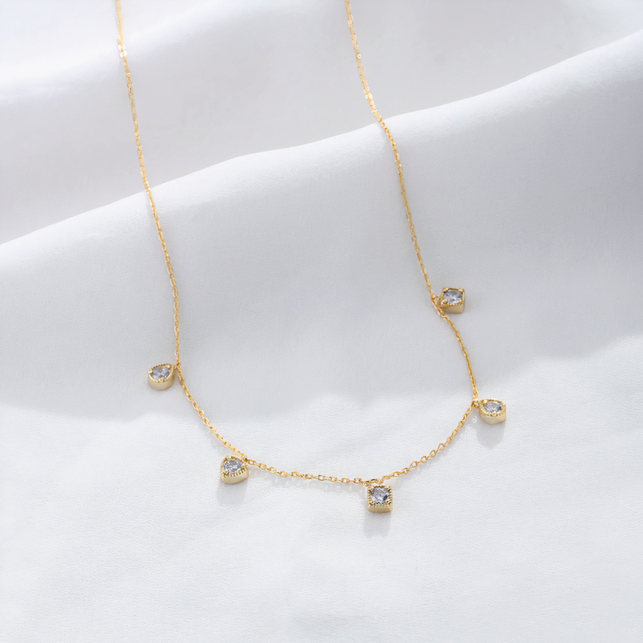 Arden Delicate CZ Necklace