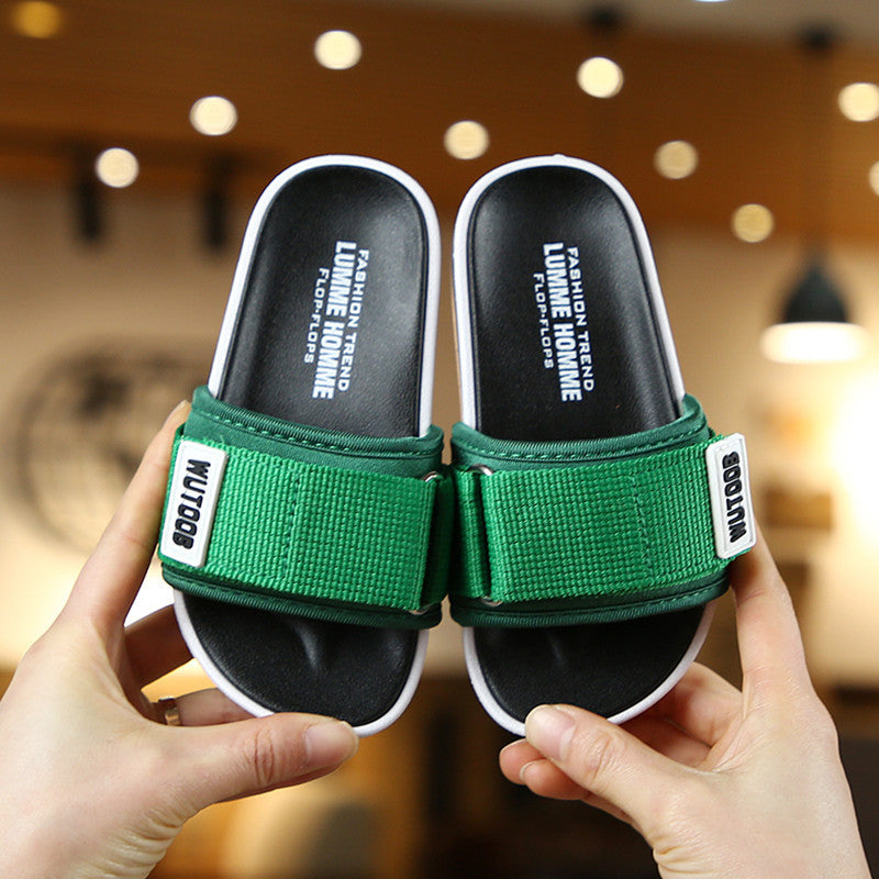 Ribbon Canvas Sandals