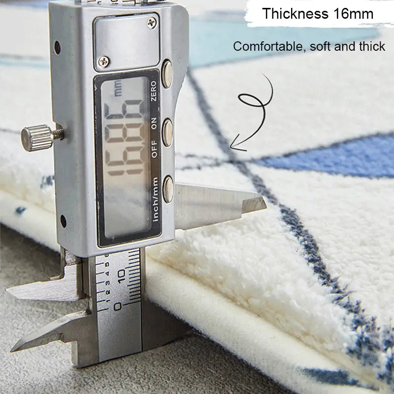 Luxury Cashmere Non-Slip Bathroom Mat