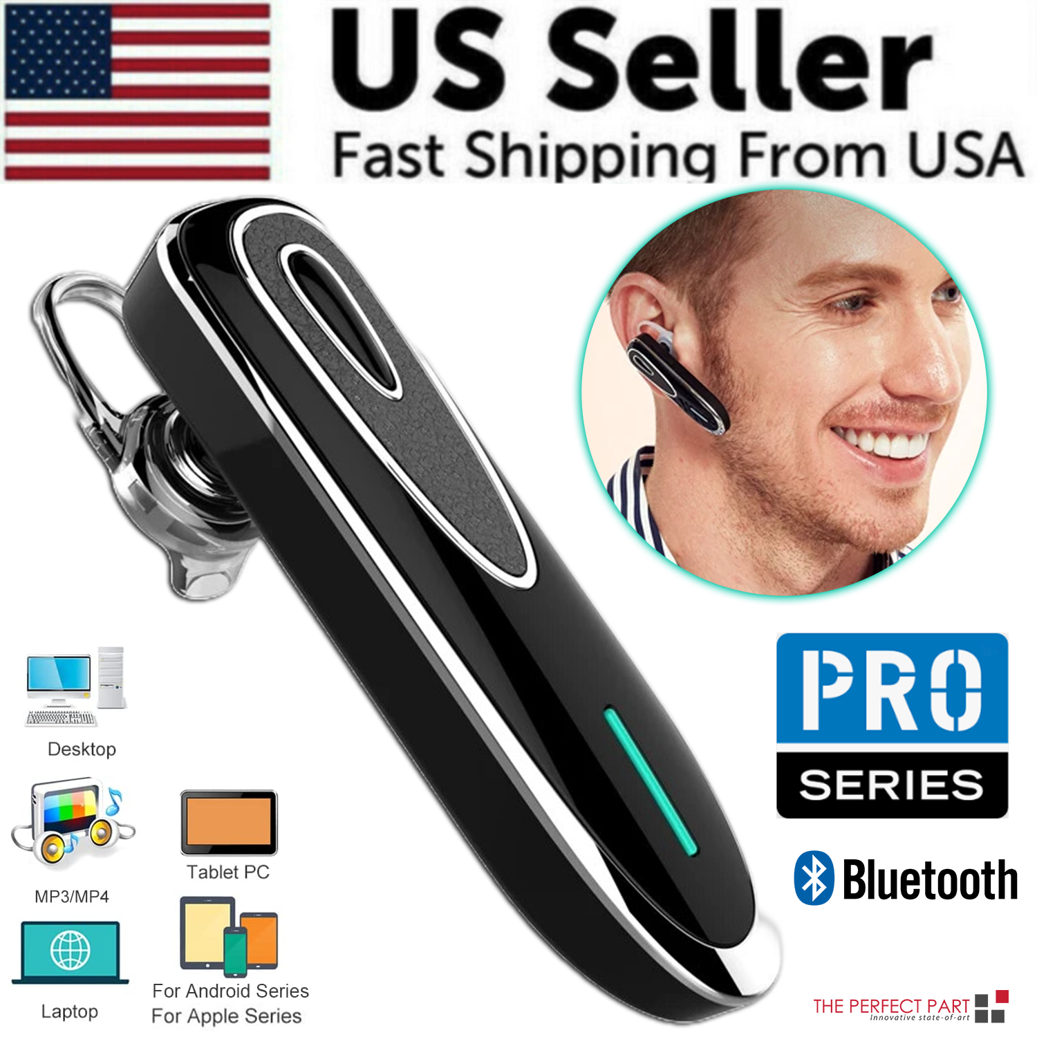 Premium Wireless Bluetooth Earpiece