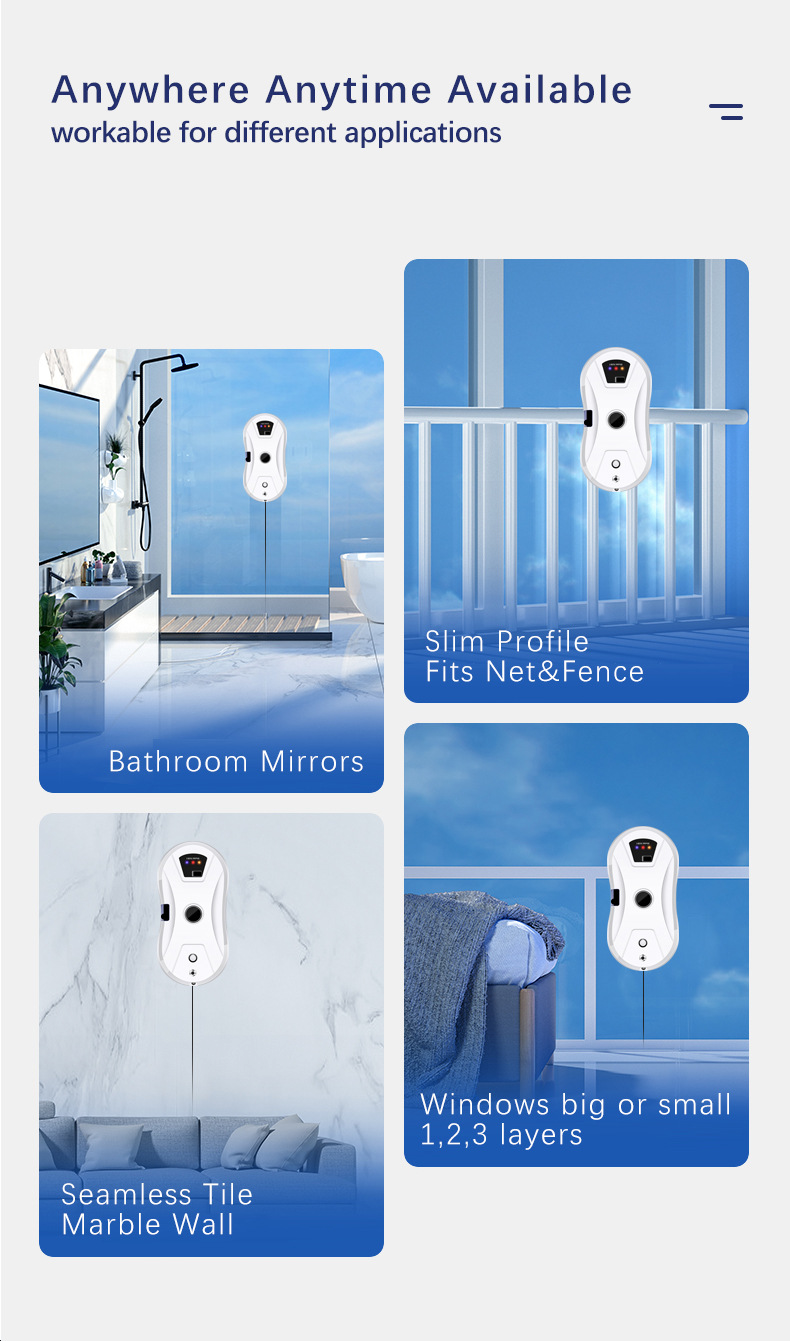 Intelligent Automatic Window Cleaning Robot