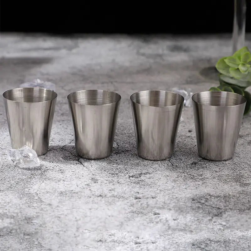 Portable Wine Cup Set with Protective Skin Cover