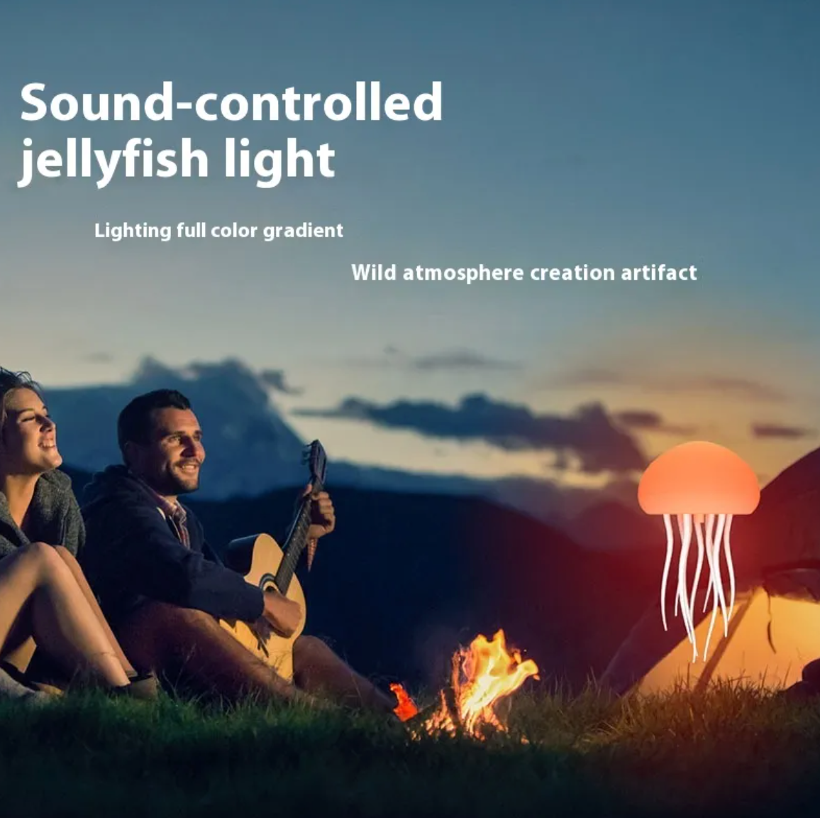 Jellyfish Mood Lamp - Smart LED Night Light
