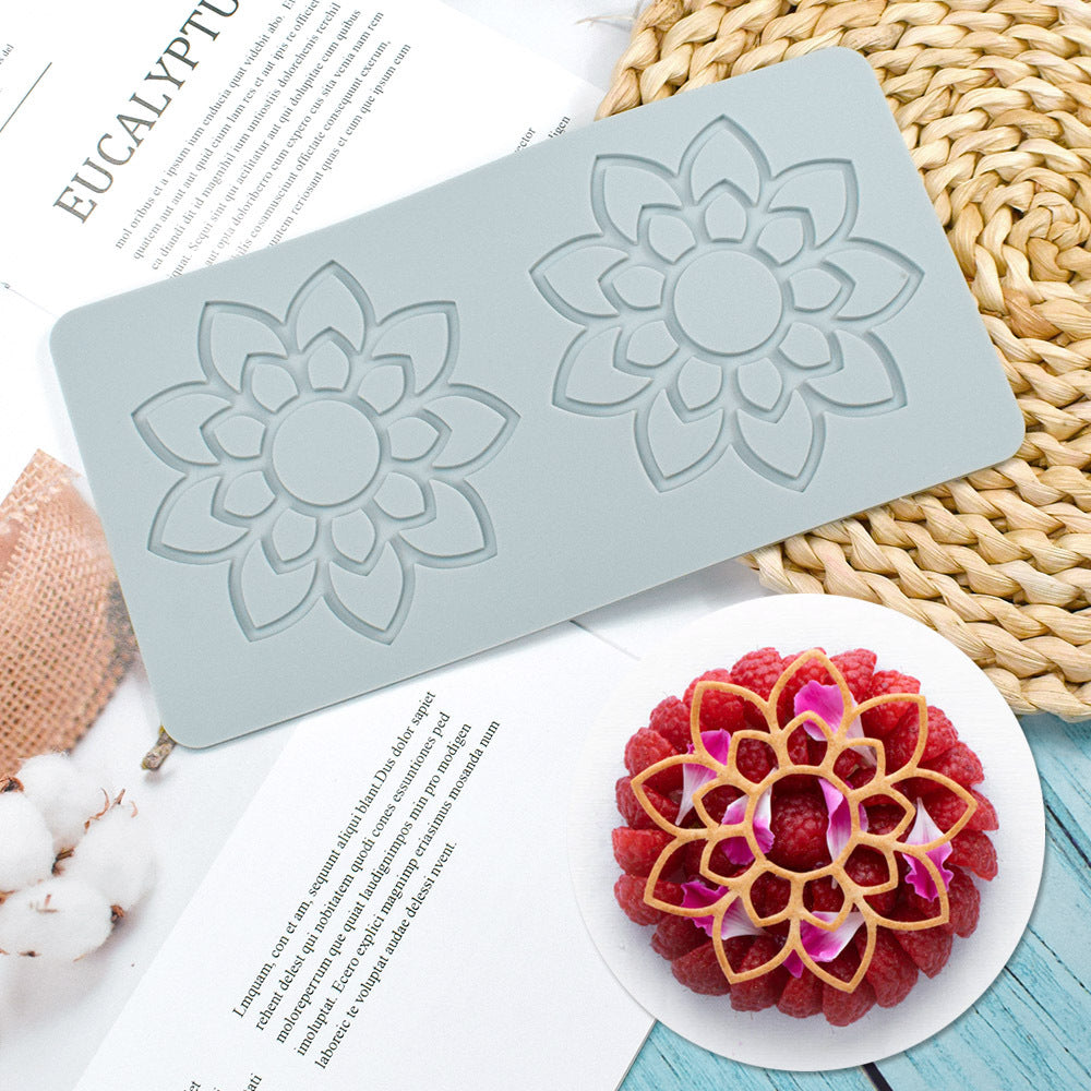 Artisan Leaf Lace Silicone Mold