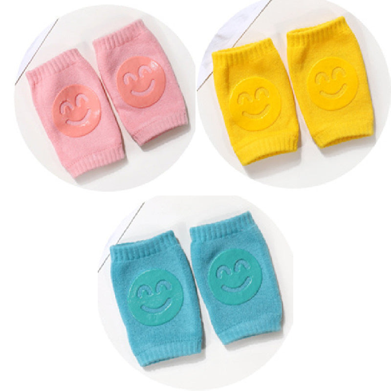Summer Terry Baby Socks with Knee Pads