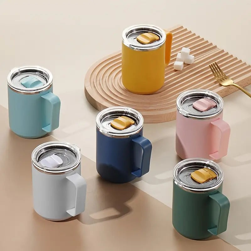 Premium Insulated Stainless Steel Mug with Handle