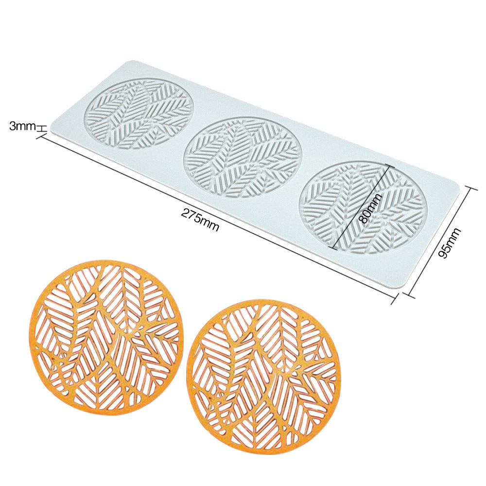 Artisan Leaf Lace Silicone Mold