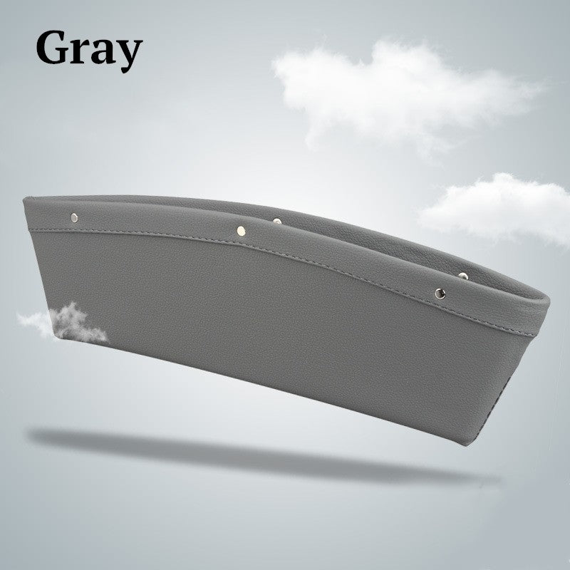 Faux-Leather Car Seat Gap Storage Organiser