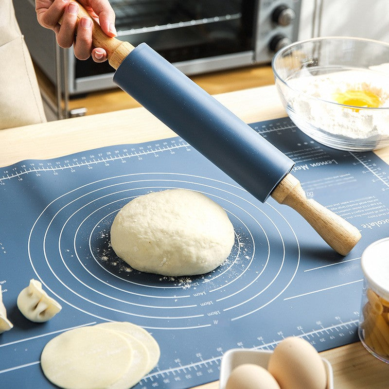 Artisan Rolling Pin & Kneading Mat Duo