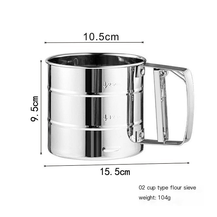 Premium Handheld Flour Sieve