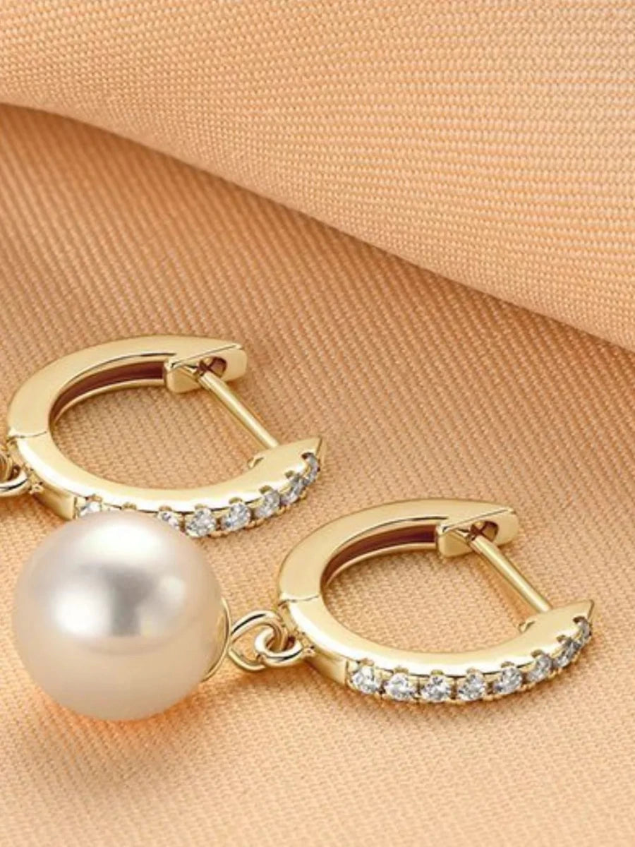 925 Sterling Silver Freshwater Pearl Earrings - Wow Store