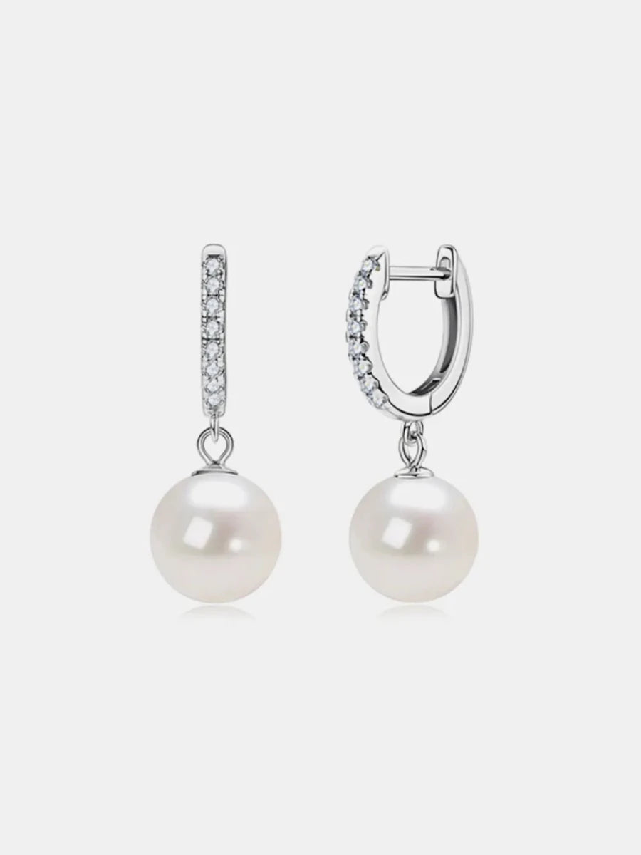 925 Sterling Silver Freshwater Pearl Earrings - Wow Store