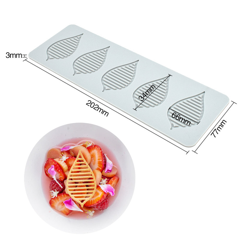 Pineapple Fruit Crisps Silicone Lace Baking Mat