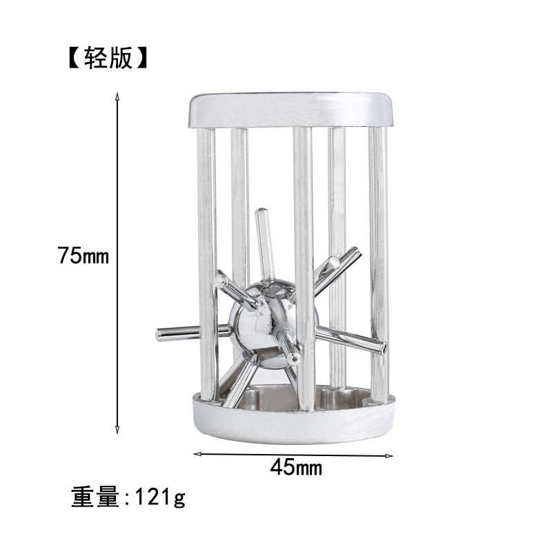 Luxury Puzzle Lock - Premium Zinc Alloy Intelligence Toy