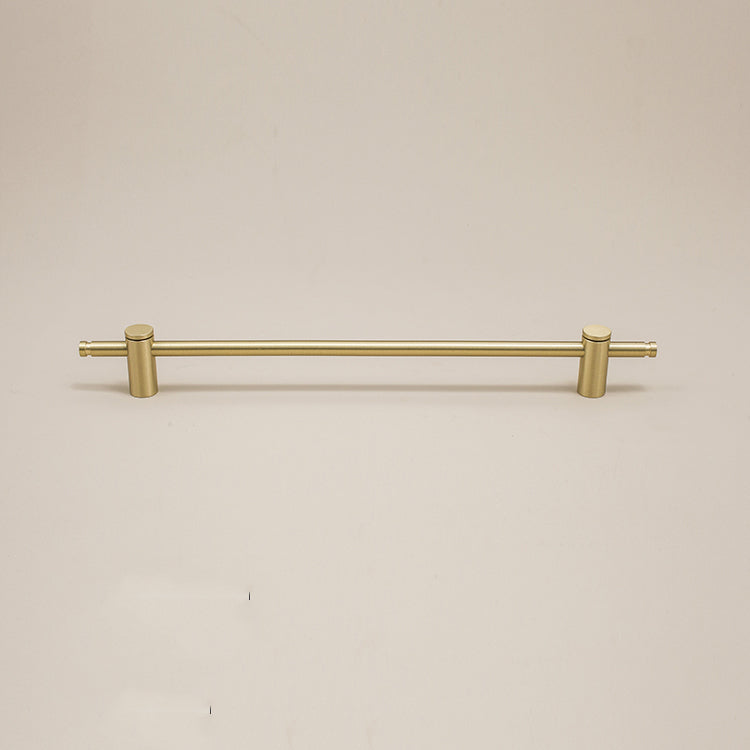Slim Bar Cabinet Handle in Brushed Gold-Tone, 6 Lengths